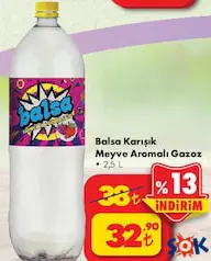 BALSA KARIŞIK MEYVE AROMALI GAZOZ 2,5 L